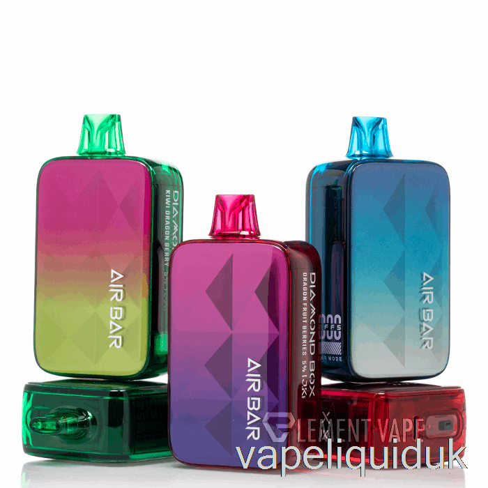 Air Bar Diamond Box 20000 Disposable Strawberry Banana Vape Liquid